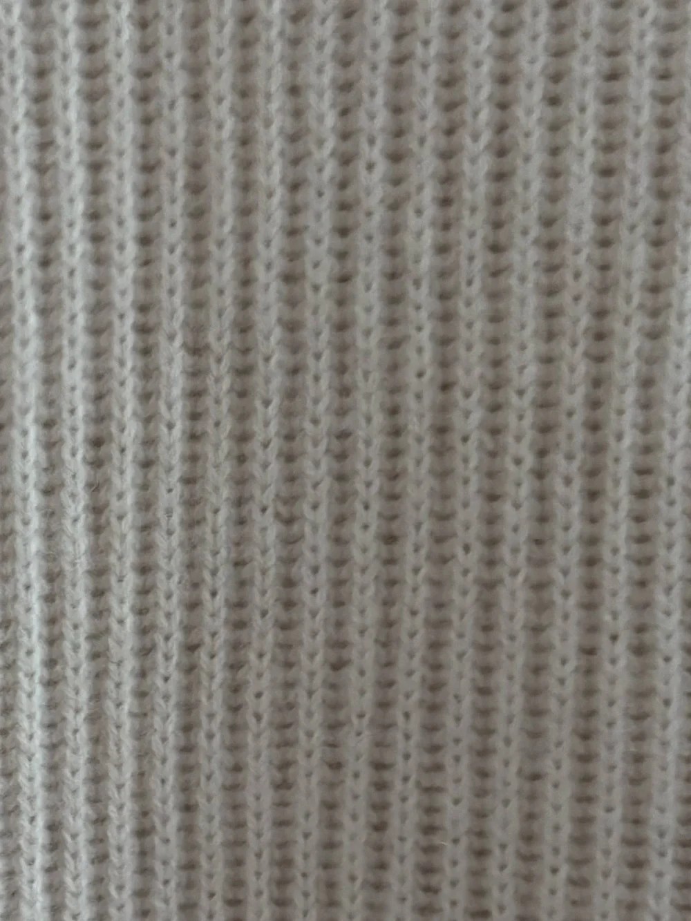 J. Crew 100% Cashmere Sleeveless Ribbed High Neck Sweater Vest in Ivory M-L